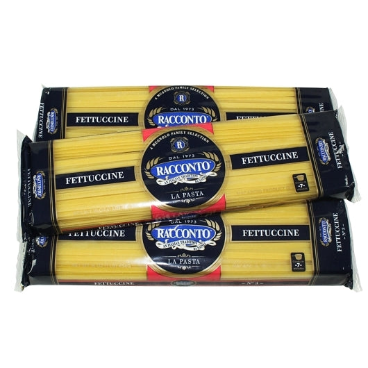 Racconto Pasta Fettuccine, 20 x 16 oz Case - Pantry Ingredients