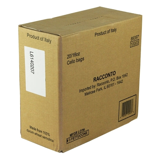 Racconto Pasta Fettuccine, 20 x 16 oz Case - DOT product image 3