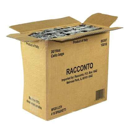 Racconto Pasta Spaghetti, 20 x 16 oz Case - DOT product image 2