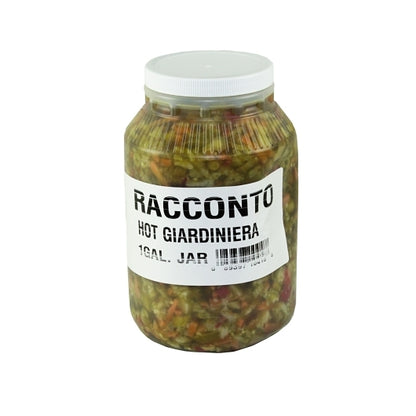 Hot Giardiniera Peppers Hot Giardiniera, 4 x 1 GA Case - Condiments & Sauces