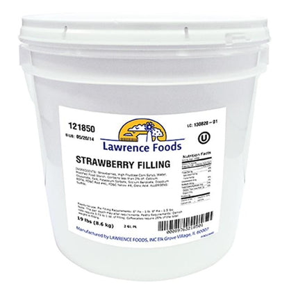Whole Strawberry Filling Deluxe Strawberry Filling, 1 x 19 lb Case - DOT product image 2