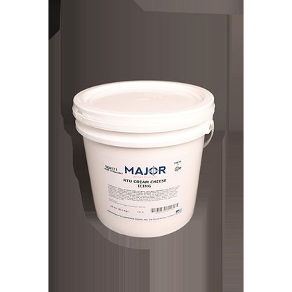 Major Bakery Solutions Cream Cheese Icing, 1 x 18 lb Case - Bakery & Desserts