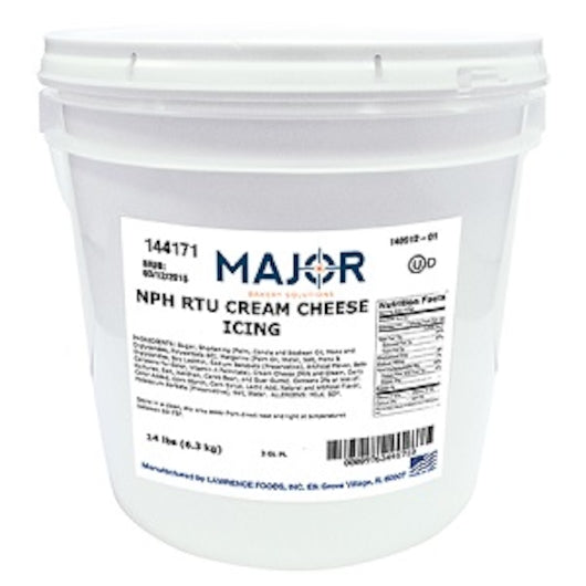 Major Bakery Solutions Cream Cheese Icing, 1 x 18 lb Case - DOT product image 5