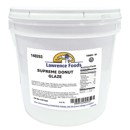Major Bakery Solutions Supreme Donut Glaze, 1 x 22 lb Case - Bakery & Desserts