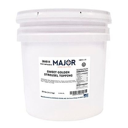 Major Bakery Solutions SWEET GOLDEN STREUSEL TOPPING, 1 x 25 lb Case - DOT product image 4