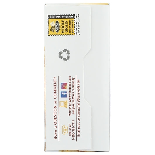 Van's WHEAT FREE BLUEBERRY Waffles, 12 x 0.56 lb Case - Alternate product angle or state