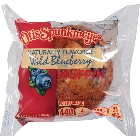 Otis Spunkmeyer Individually Wrapped Wild Blueberry Muffins, 24 x 4 oz Case - DOT product image 5