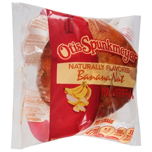 Otis Spunkmeyer Individually Wrapped Banana Nut Muffins, 4 x 12 x 4 oz Case - DOT product image 2