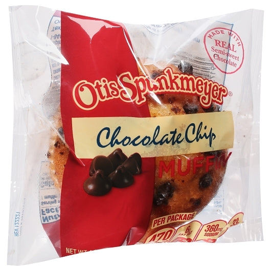 Otis Spunkmeyer Individually Wrapped Chocolate Chip Muffin, 24 x 4 oz Case - DOT product image 3