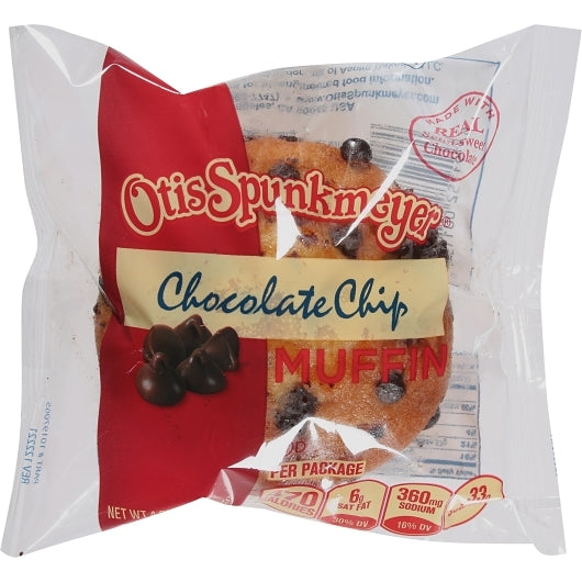 Otis Spunkmeyer Individually Wrapped Chocolate Chip Muffin, 24 x 4 oz Case - DOT product image 5