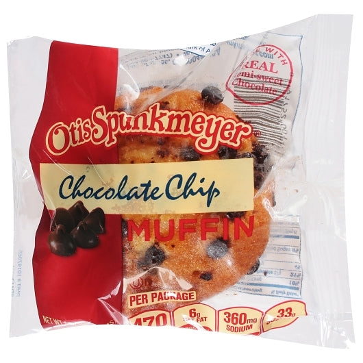 Otis Spunkmeyer Individually Wrapped Chocolate Chip Muffin, 24 x 4 oz Case - DOT product image 4