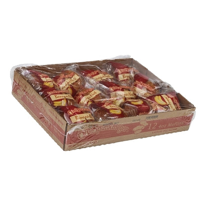 Otis Spunkmeyer Individually Wrapped Banana Nut Muffins, 4 x 12 x 4 oz Case - DOT product image 3