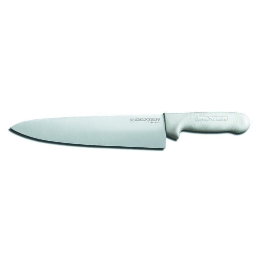Dexter Sani-Safe 10 Inch White Handle Cooks Knife, 1 x 1 each Case - Cutting Boards & Knives