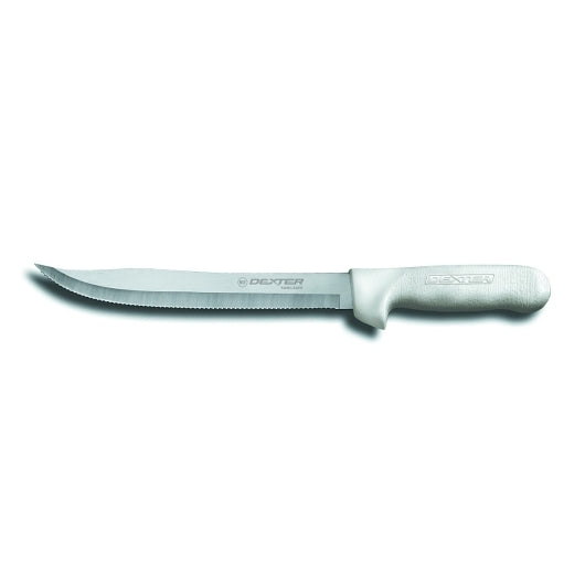 Dexter Sani-Safe 9 Inch Scalloped Utility Slicer, 1 x 1 each Case - Cutting Boards & Knives