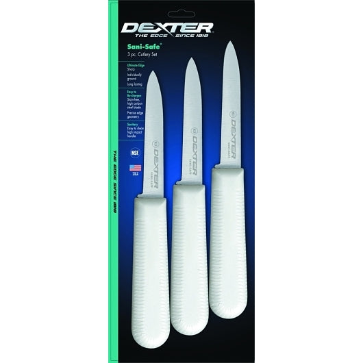 Dexter Sani-Safe Knife Parer 3 Pack S104 Carded, 1 x 3 each Case - Cutting Boards & Knives