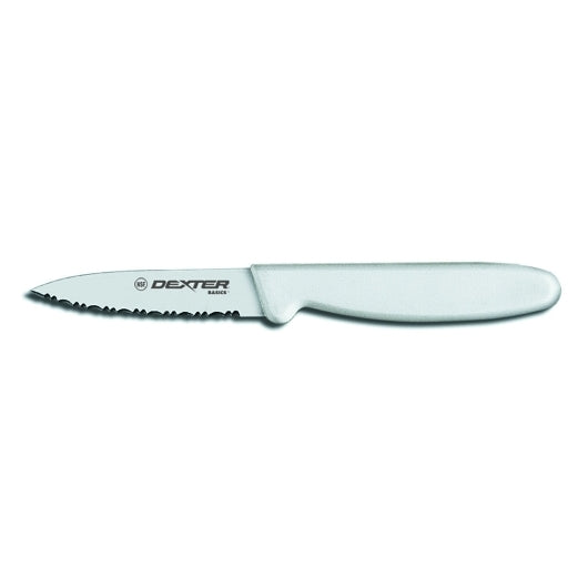Dexter Basics 3 1/8 Inch Tapered Scalloped Parer Knife, 1 x 1 each Case - Cutting Boards & Knives