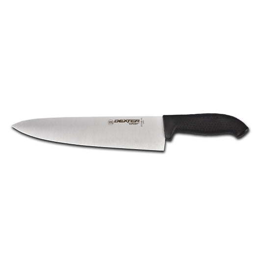Dexter Softgrip 10 Inch Black Cook's Knife, 1 x 1 each Case - Cutting Boards & Knives