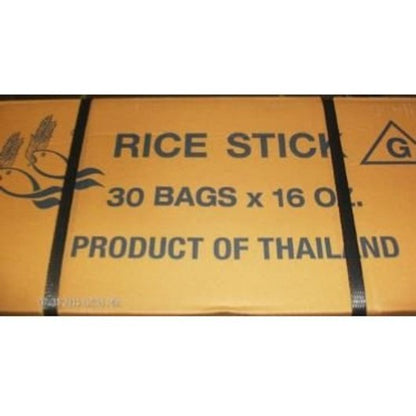 Wing Hing Rice 3Mm Cut Rice Sticks, 30 x 16 oz Case - Unclassified DOT image