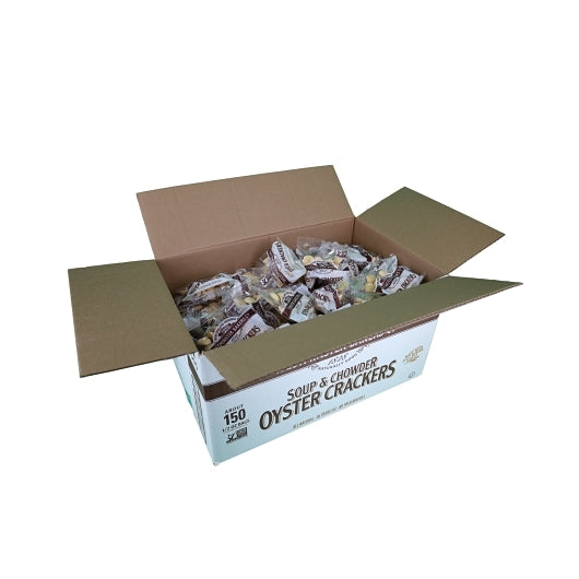 Westminster Crackers Oyster Cracker, Kosher, Single Serve, 150 x 0.5 oz Case - Crackers & Grahams