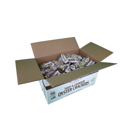 Westminster Crackers Oyster Cracker, Kosher, Single Serve, 150 x 0.5 oz Case - Crackers & Grahams