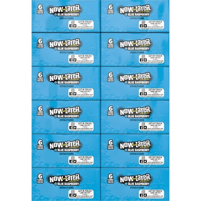 Now and Later Blue Raspberry Chews, 12 x 0.93 oz Case - DOT product image 7