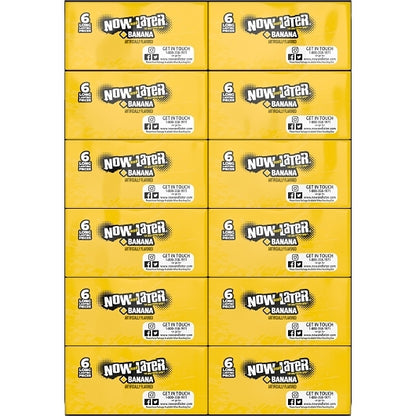 Now and Later Banana Chews, 12 x 0.93 oz Case - DOT product image 6