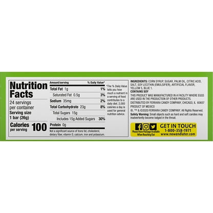 Now and Later Apple Chews, 12 x 0.93 oz Case - DOT product image 5