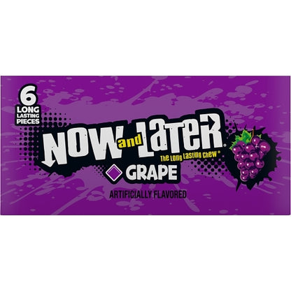 Now and Later Grape Chews, 12 x 0.93 oz Case - DOT product image 8