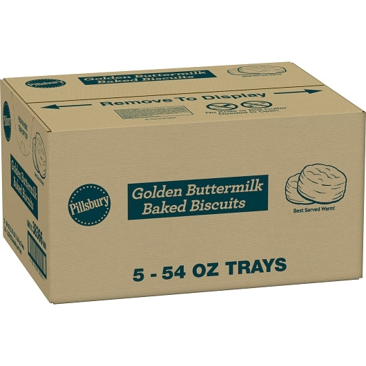 Pillsbury Golden Buttermilk Baked Biscuits, 5 x 54 oz Case - DOT product image 7