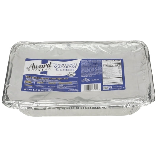 Award Macaroni & Cheese, 4 x 76 oz Case - Prepared Foods