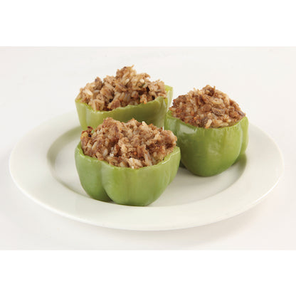 Award Stuffed Green Peppers with Beef, 4 x 54 oz Case - Prepared Foods