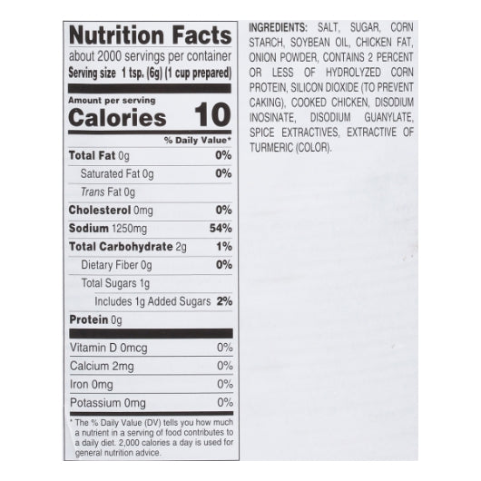 Chicken Flavored Granules Chicken Flavored Base, 1 x 25 lb Case - DOT product image 5