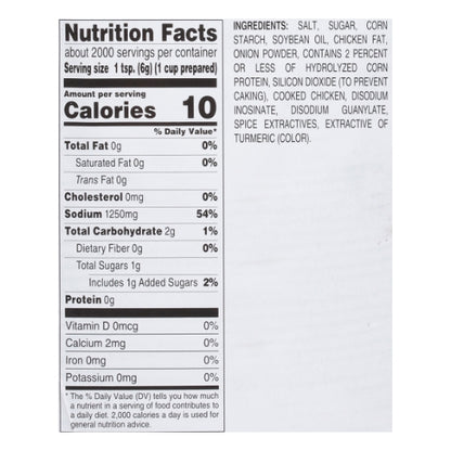 Chicken Flavored Granules Chicken Flavored Base, 1 x 25 lb Case - DOT product image 5