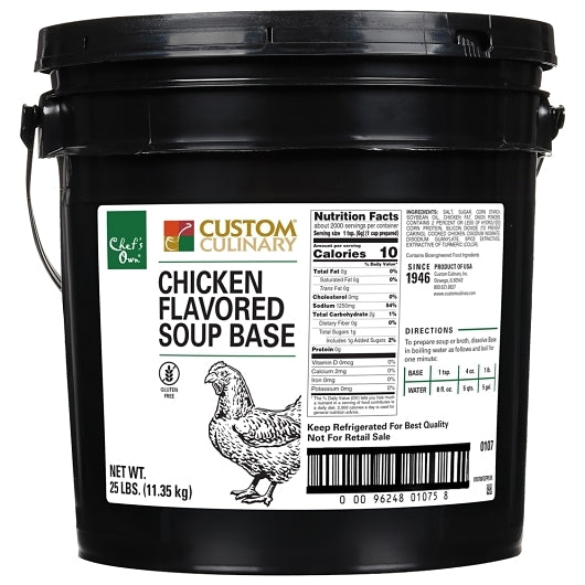 Chicken Flavored Granules Chicken Flavored Base, 1 x 25 lb Case - DOT product image 4