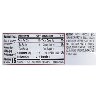 Custom Culinary No Chicken Base Paste, No MSG Added, Gluten Free, 6 x 1 lb Case - DOT product image 6
