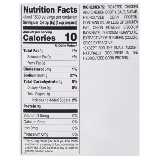 Chicken Base No Chicken Base Paste, No MSG Added, 1 x 20 lb Case - DOT product image 5