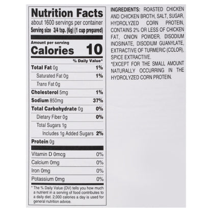 Chicken Base No Chicken Base Paste, No MSG Added, 1 x 20 lb Case - DOT product image 5
