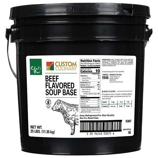 Beef Base - Beef Flavor Base, 1 x 25 lb Case - Pantry Ingredients