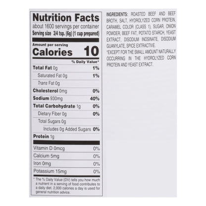 Custom Culinary No Beef Base Paste, No MSG Added, Gluten Free, 1 x 20 lb Case - DOT product image 5