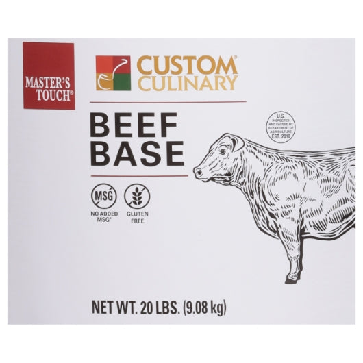 Custom Culinary No Beef Base Paste, No MSG Added, Gluten Free, 1 x 20 lb Case - DOT product image 7