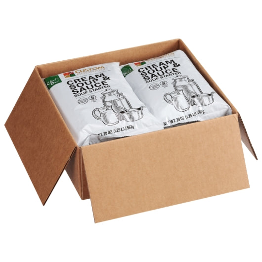 Custom Culinary Instant Cream Soup Base, 6 x 20 oz Case - DOT product image 4