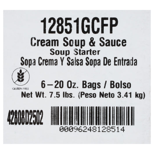 Custom Culinary Instant Cream Soup Base, 6 x 20 oz Case - DOT product image 8
