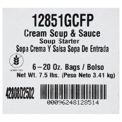 Custom Culinary Instant Cream Soup Base, 6 x 20 oz Case - DOT product image 8