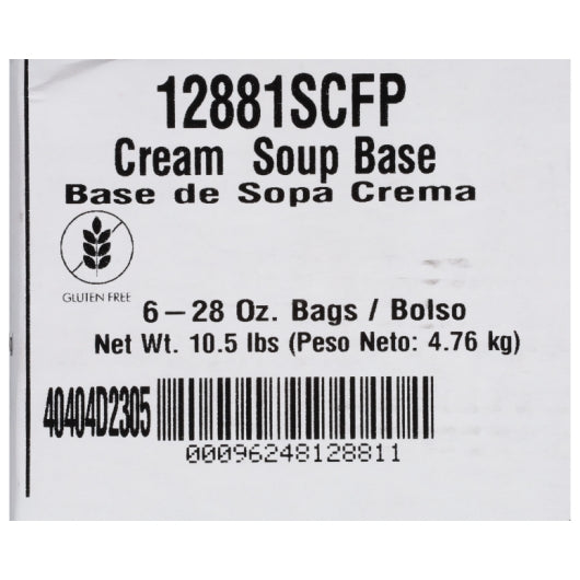 Custom Culinary Masters Cream Soup Base, 6 x 28 oz Case - DOT product image 8