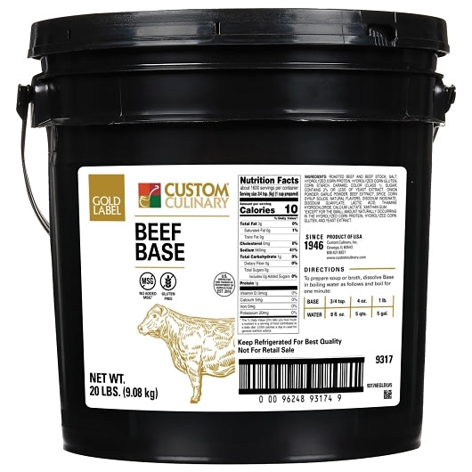 Gold Label Beef Base, 1 x 20 lb Case - DOT product image 4
