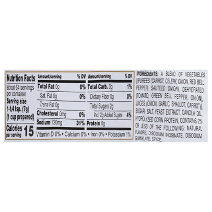 Gold Label Savory Roasted Vegetable Base Paste, No MSG Added, Vegan, 6 x 1 lb Case - DOT product image 6