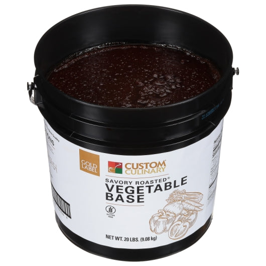 Gold Label Savory Roasted Vegetables Base, Vegan, 1 x 20 lb Case - DOT product image 3