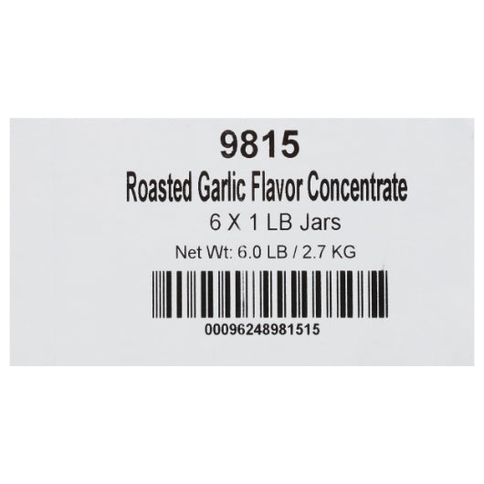 Custom Culinary Gold Roasted Garlic Flavor Concentrate, Gluten Free, Vegan, 6 x 1 lb Case - DOT product image 8
