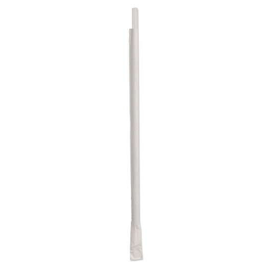 D&W 10.25 Inch Tall Giant Individually Wrapped Translucent Straw, 4 x 300 x 300 each Case - DOT product image 2