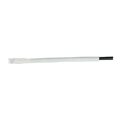 Giant Strw 7.75 Inch Giant Individually Wrapped Ebony Black Straw, 24 x 300 x 300 each Case - DOT product image 5